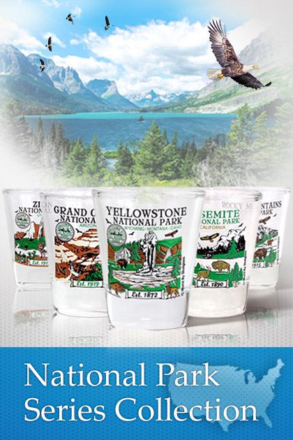 National Park Series Shot Glass Collection