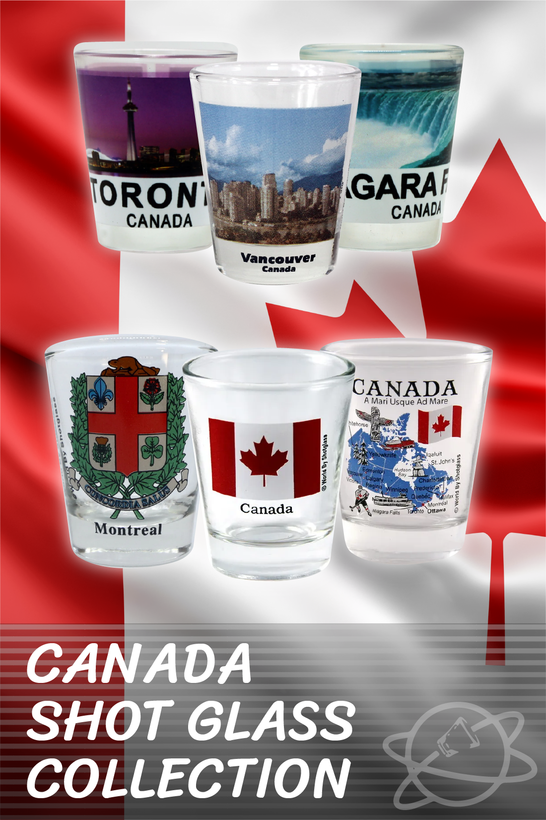 Canada Shot Glass Collection