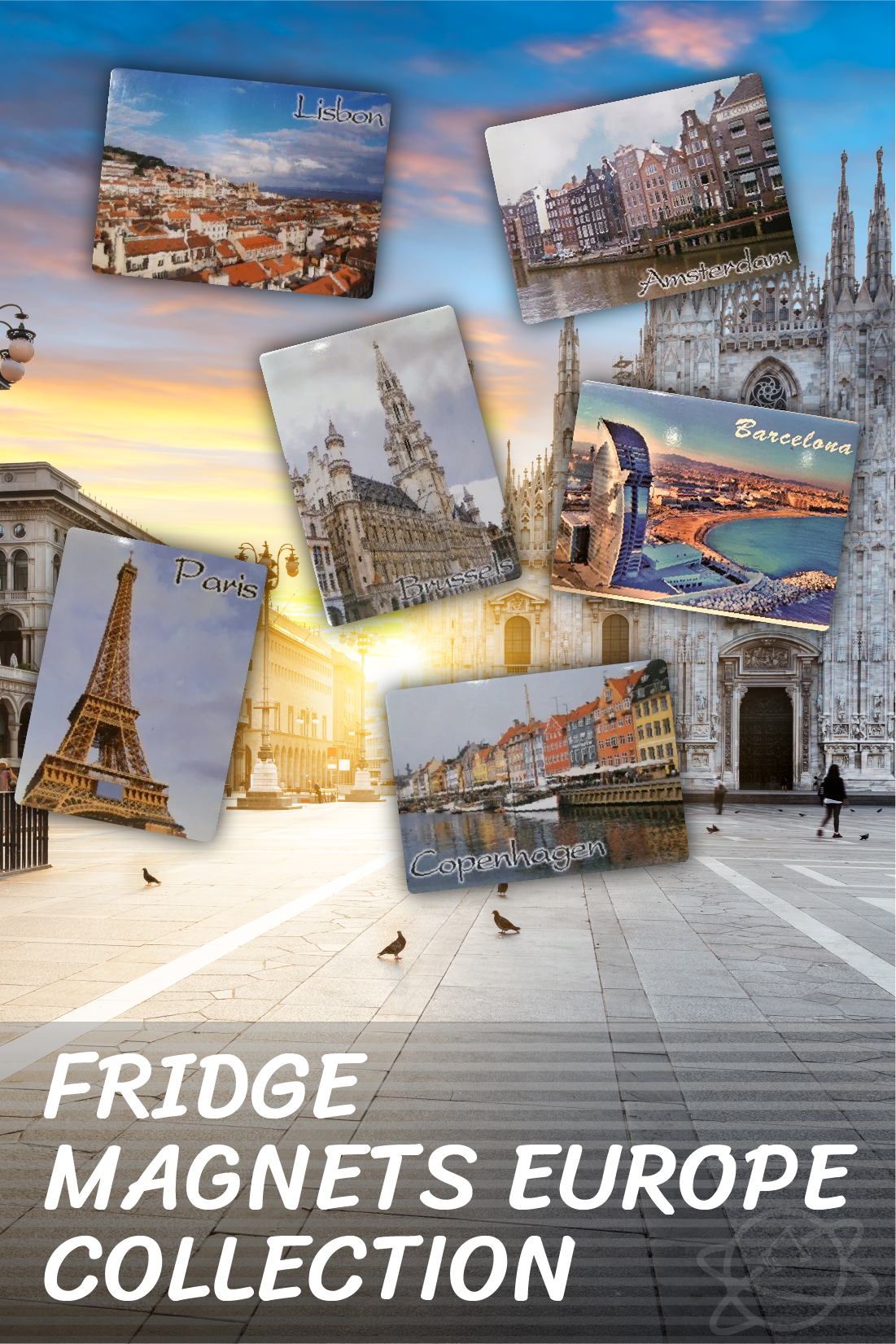 Fridge magnets Europe